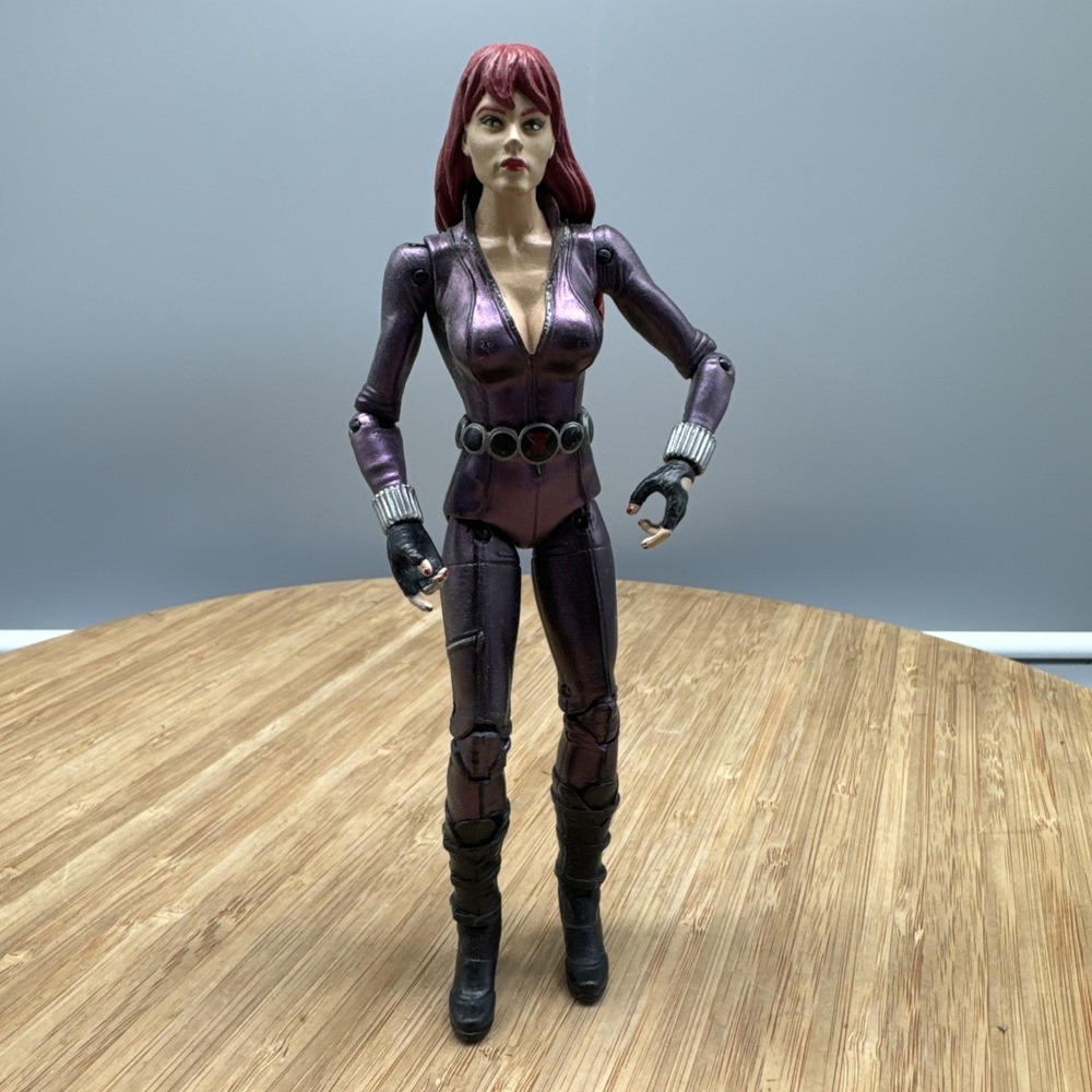 Marvel Select Black Widow 7" Action Figure Purple Disney Diamond Select